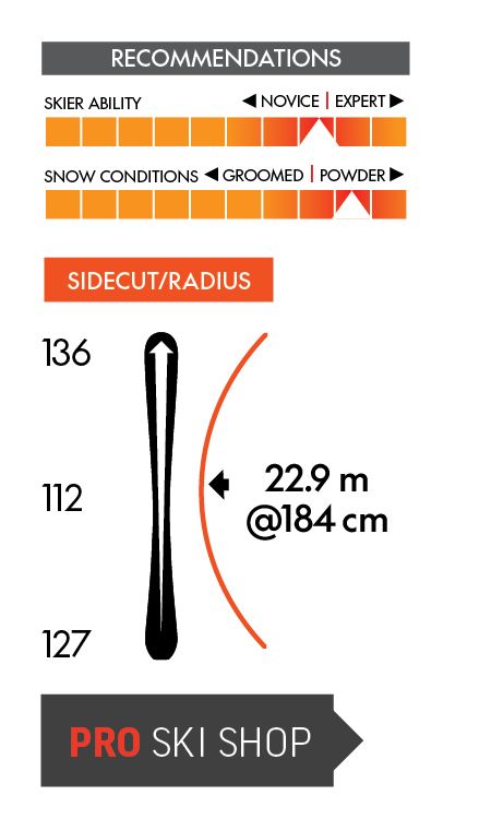 K2 Men's Reckoner Freeride Skis 2024