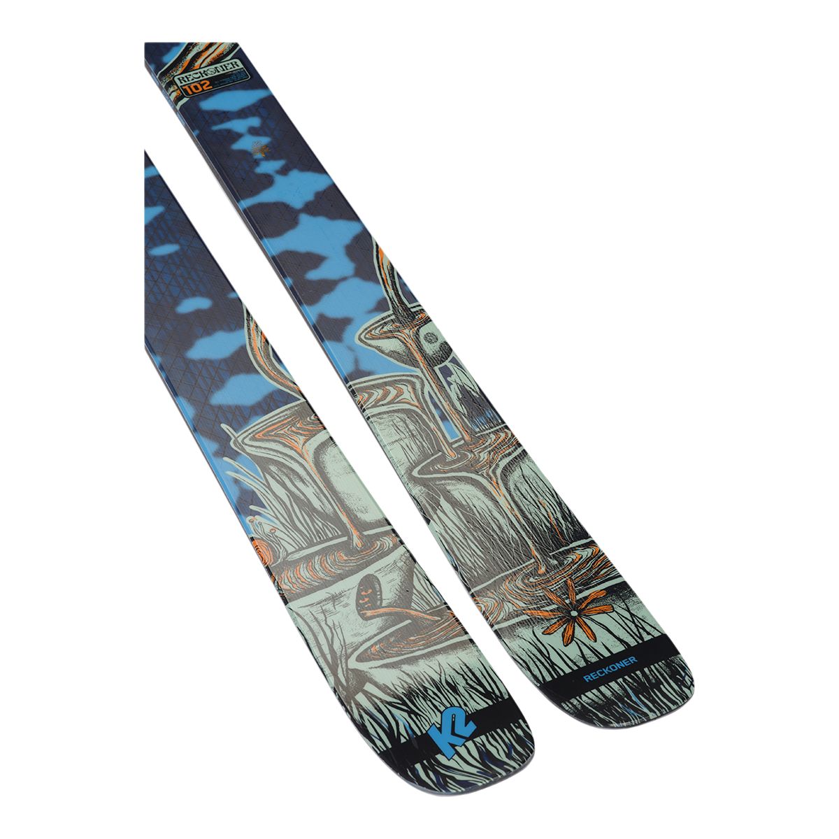 K2 Men's Reckoner 102 Twin Tip Skis 2024