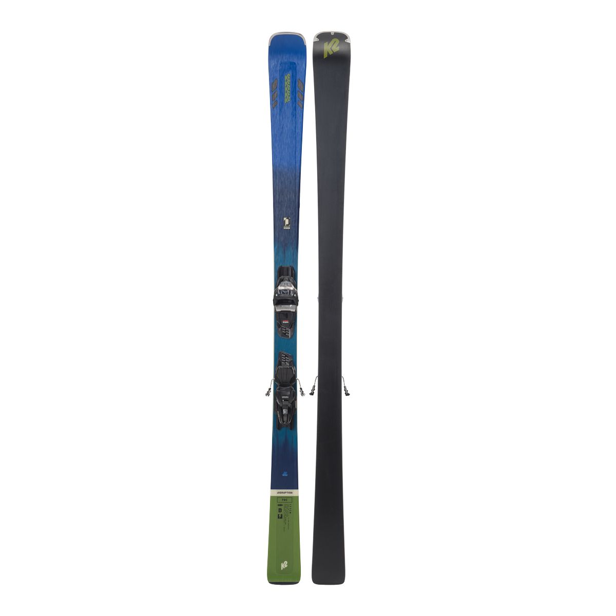 K2 Men's Disruption 78C Skis 2024 with Quikclik Free