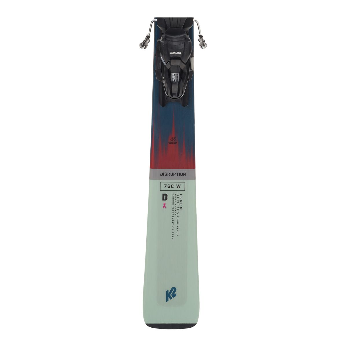 K2 Women's Disruption Piste Skis 2024 With Quikclik Free Bindings