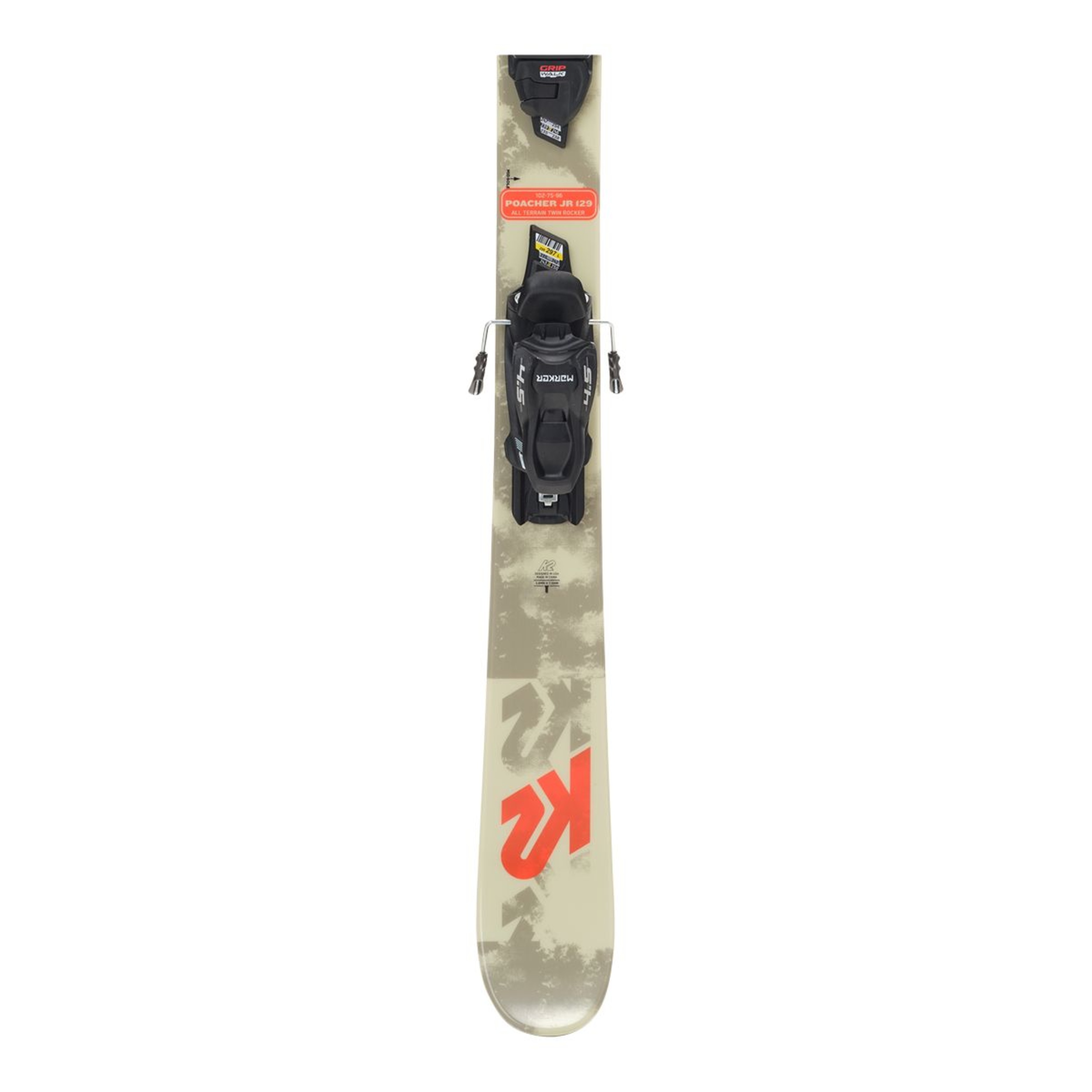 K2 Poacher Junior Kids' Skis 2024 with FDT 7.0 Bindings SportChek