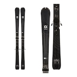 Völkl Women's Kit Flair Recreational Skis 2024 With VMotion 9 Bindings Composite_or_Mixed