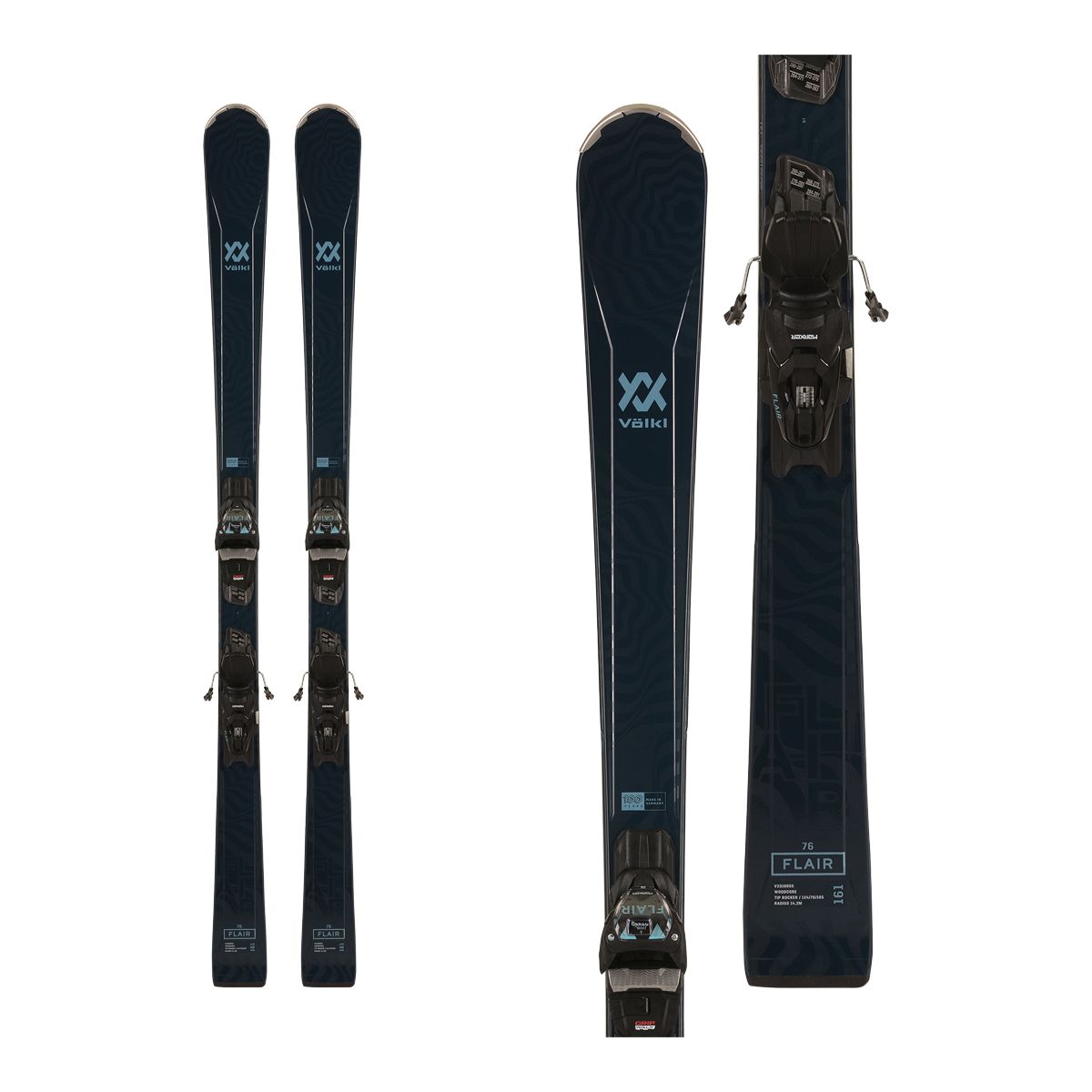 Völkl Women's Kit Flair Lightweight Skis 2024 With VMotion