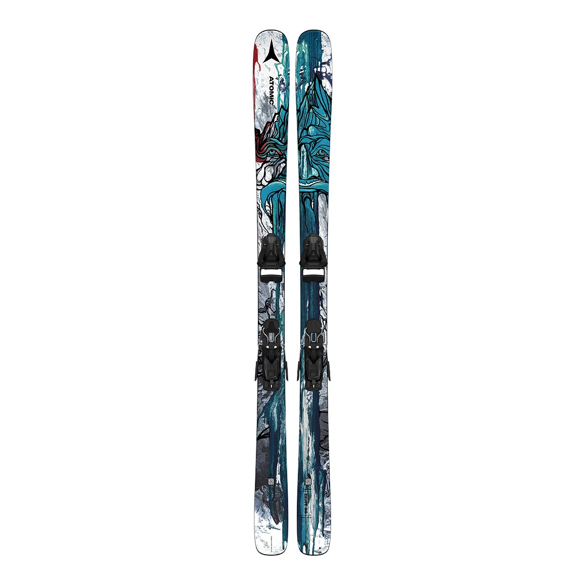 Atomic Men's Bent 85 Skis 2024 with STR12 GW Bindings