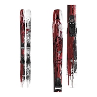 Atomic Men's Bent 90 Skis 2024 with STR12 GW Bindings Composite_or_Mixed
