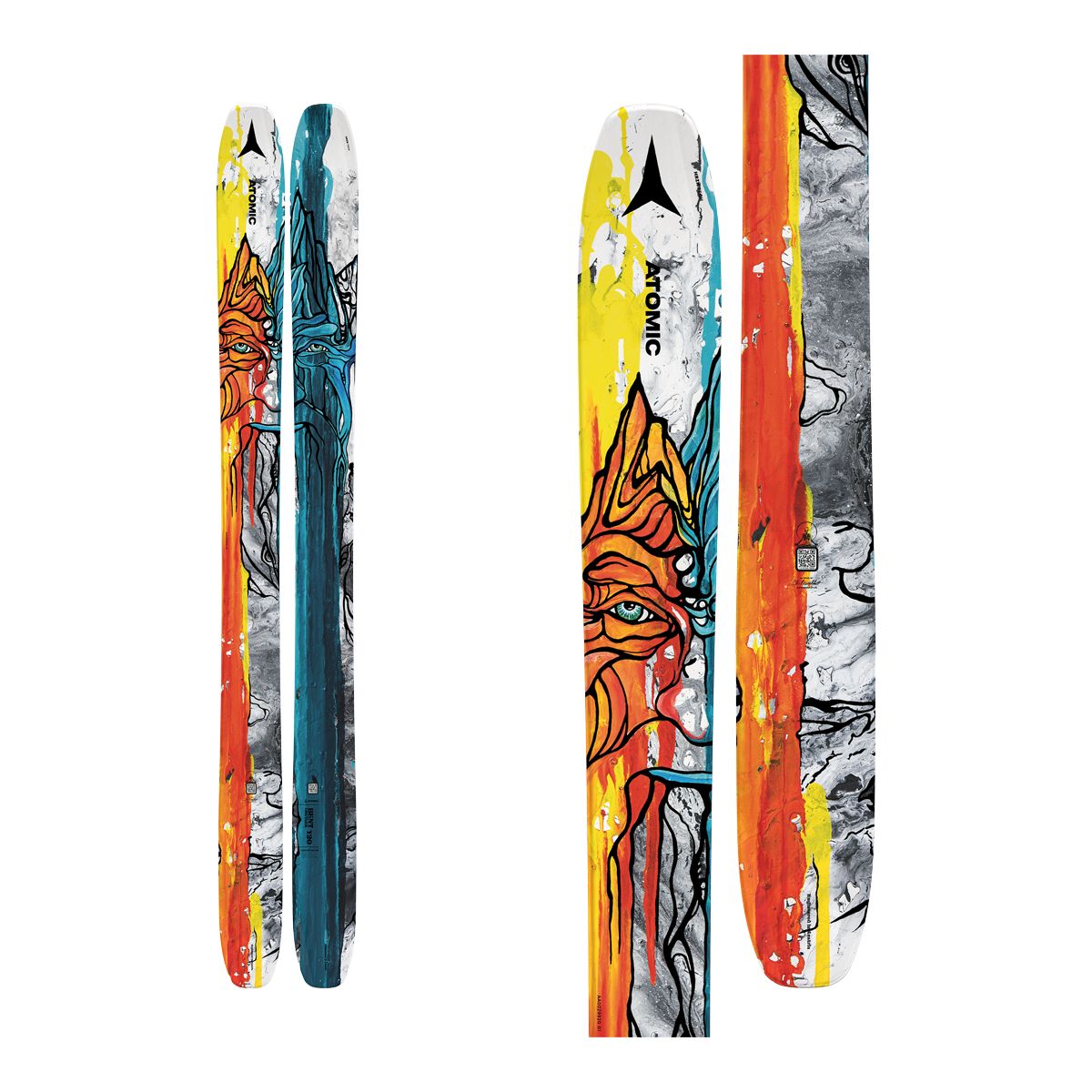 Image of Atomic Men's Bent 120 Freeride Skis 2024