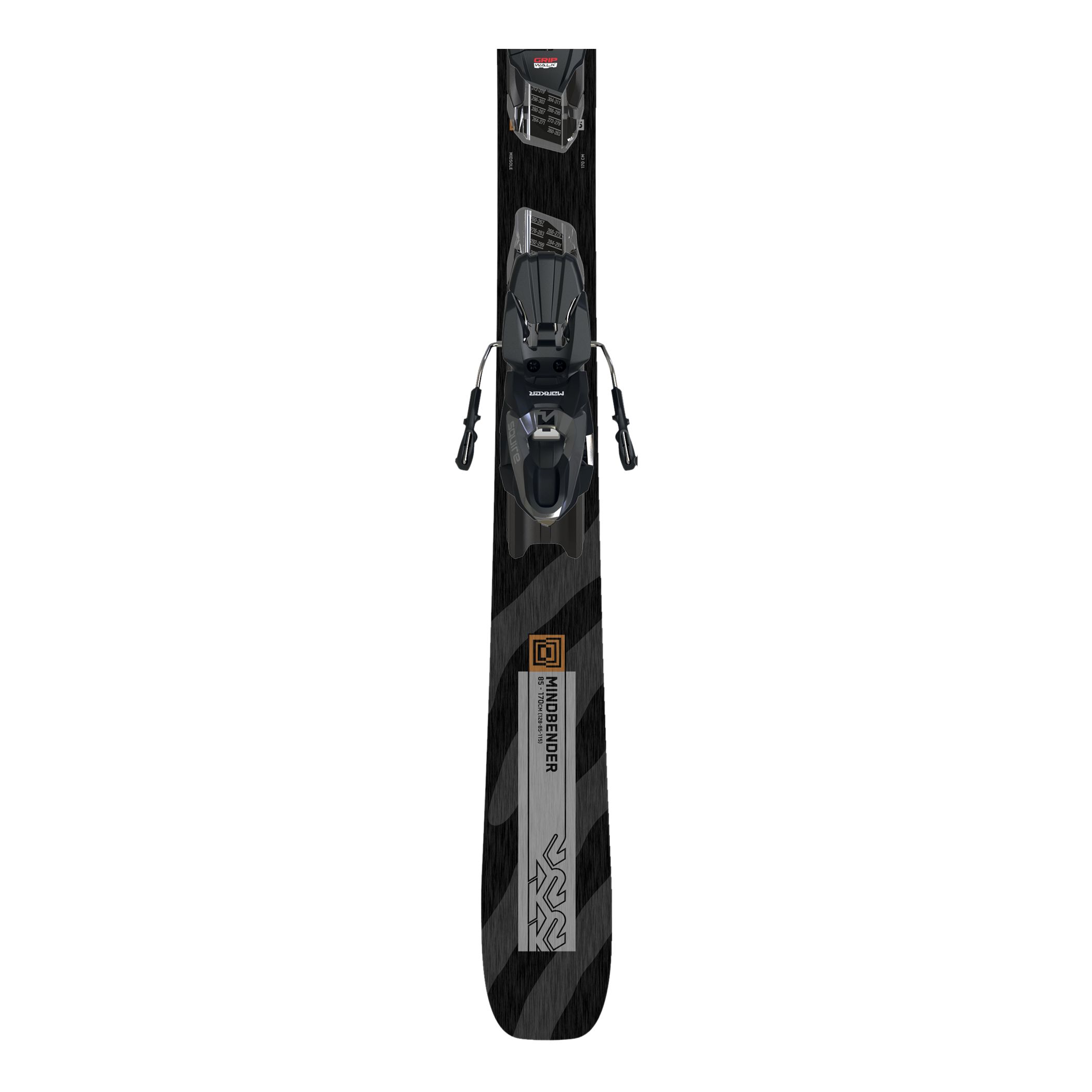 K2 Mindbender 85 Men's Skis 2024 with Quikclik Bindings K2 Mindbender 85 Men's Skis 2024 with Quikclik Bindings