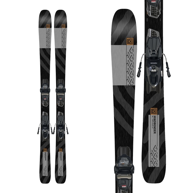 K2 Mindbender 85 Men's Skis 2024 with Quikclik Bindings
