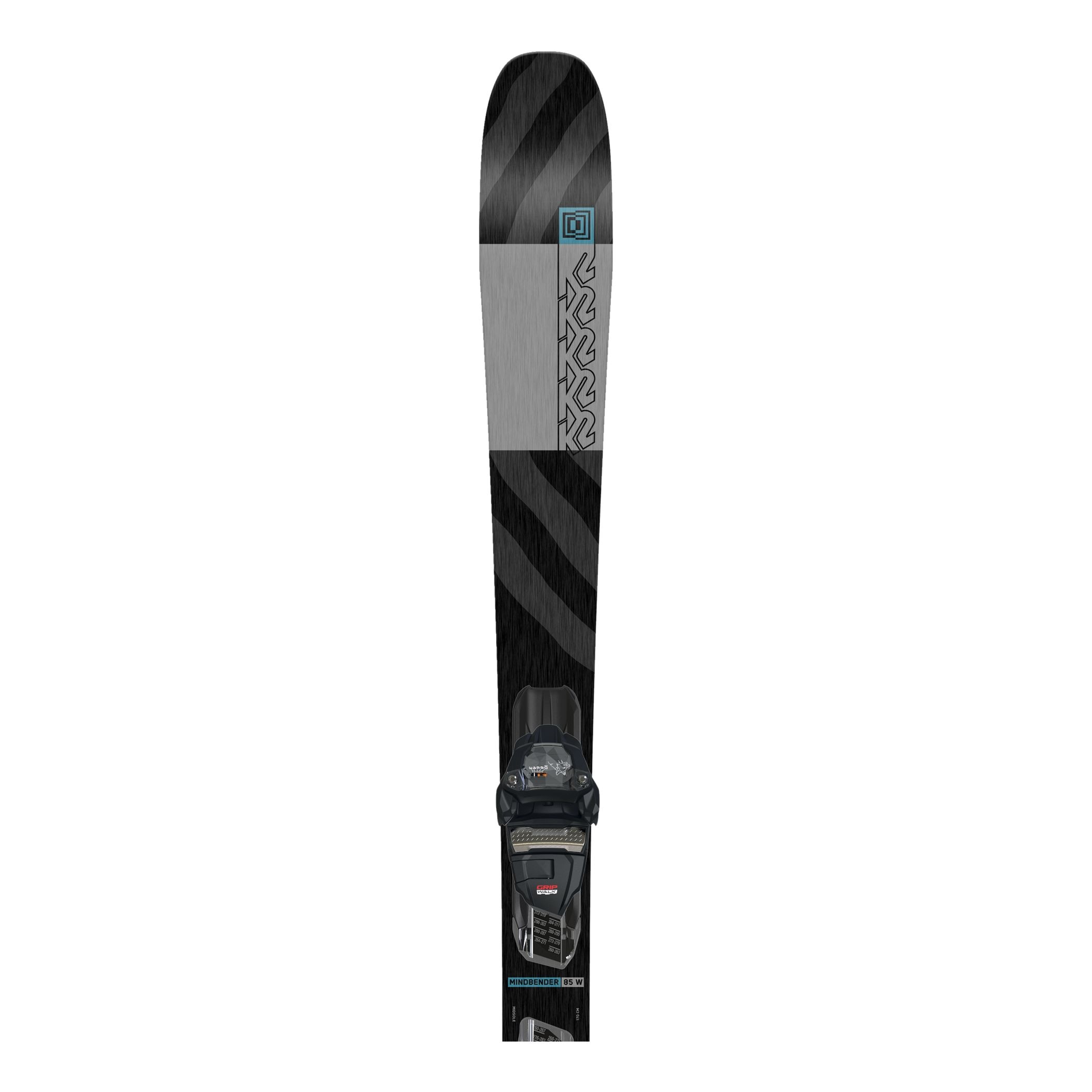 K2 Women's Mindbender Lightweight Skis 2024 With Qlikquik Bindings