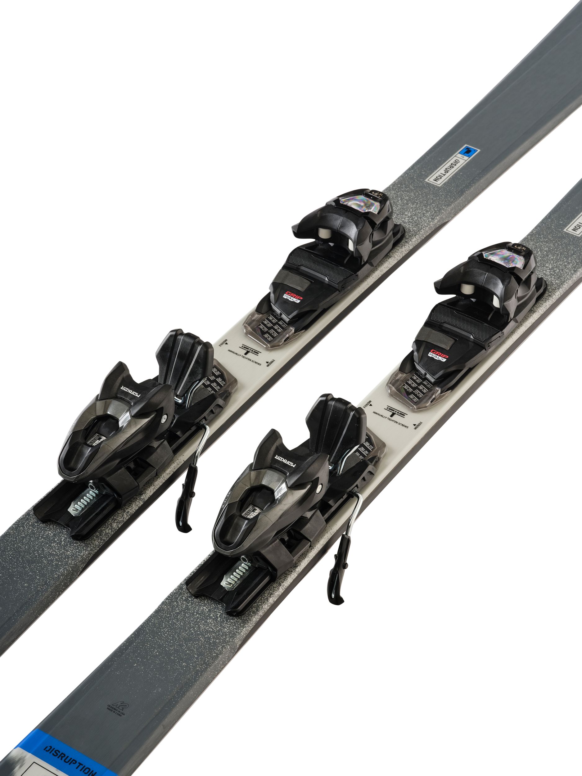 K2 Disruption 76 Men's Skis 2024 & M2 10 Bindings