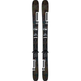 K2 Reckoner 92 Men's Skis 2025 & Squire 10 Bindings Overhead_Flat