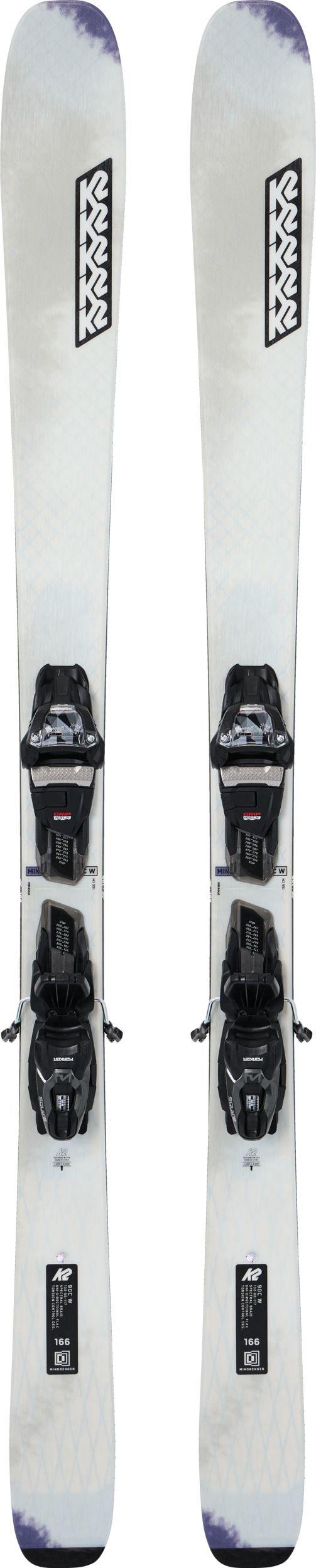 K2 Mindbender 90C Women's Skis 2024 & Squire 10 Bindings | SportChek