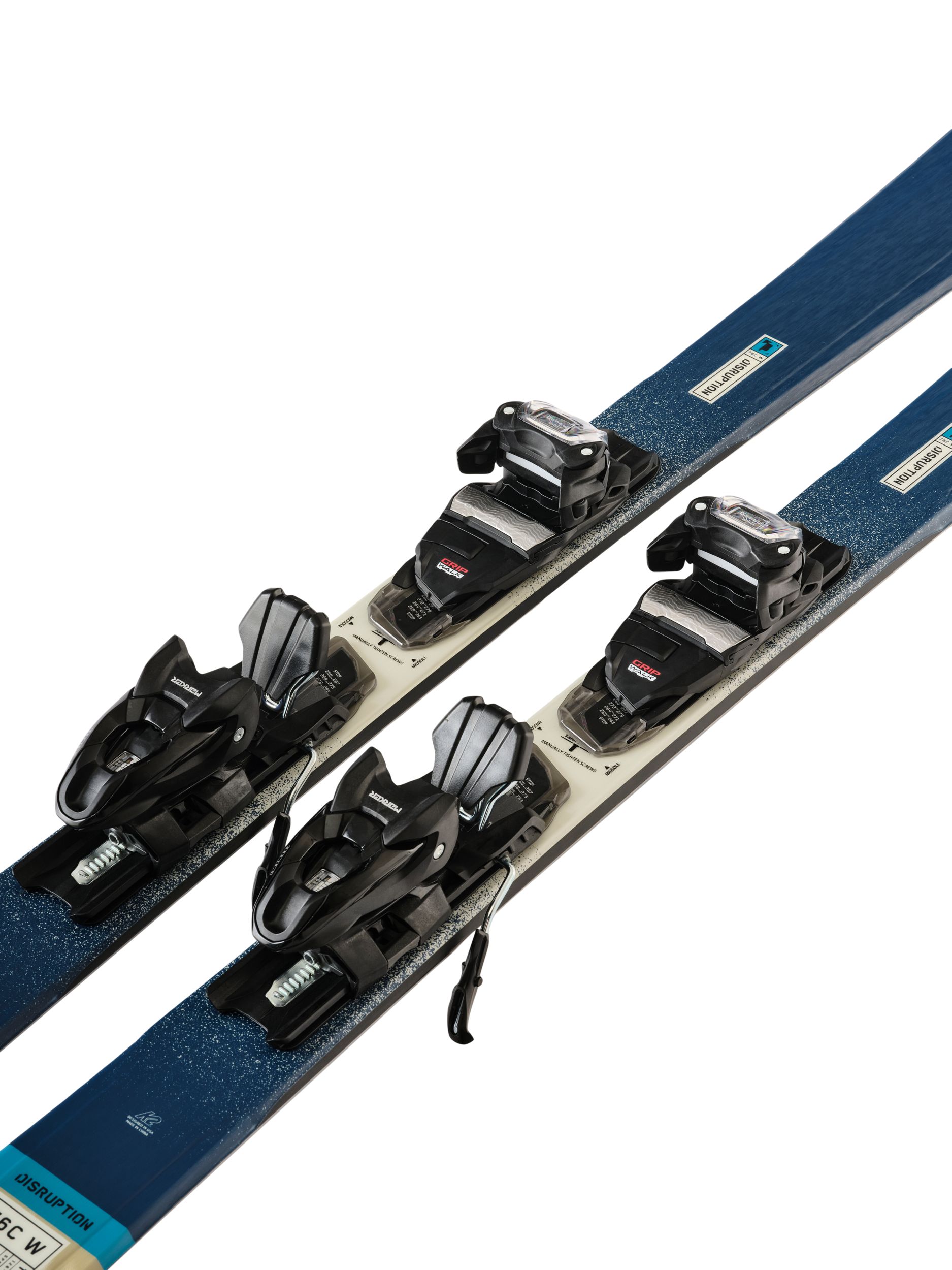K2 Disruption 76C Women's Skis 2024 & ER3 10 Bindings
