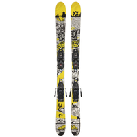 Völkl Revolt Urban Junior Skis 2024 & vMotion Bindings Overhead_Flat