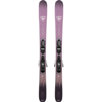 Rossignol Rallybird Soul 92 Women's Skis 2023/24 & Xpress Bindings Overhead_Flat