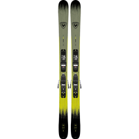 Rossignol Sender Soul Pro Junior Skis 2023/24 & Xpress Bindings Overhead_Flat