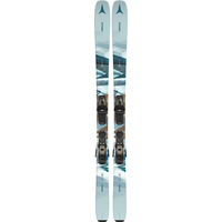 Atomic Maven 84 Women's Skis 2024 with M10 GW Bindings Overhead_Flat