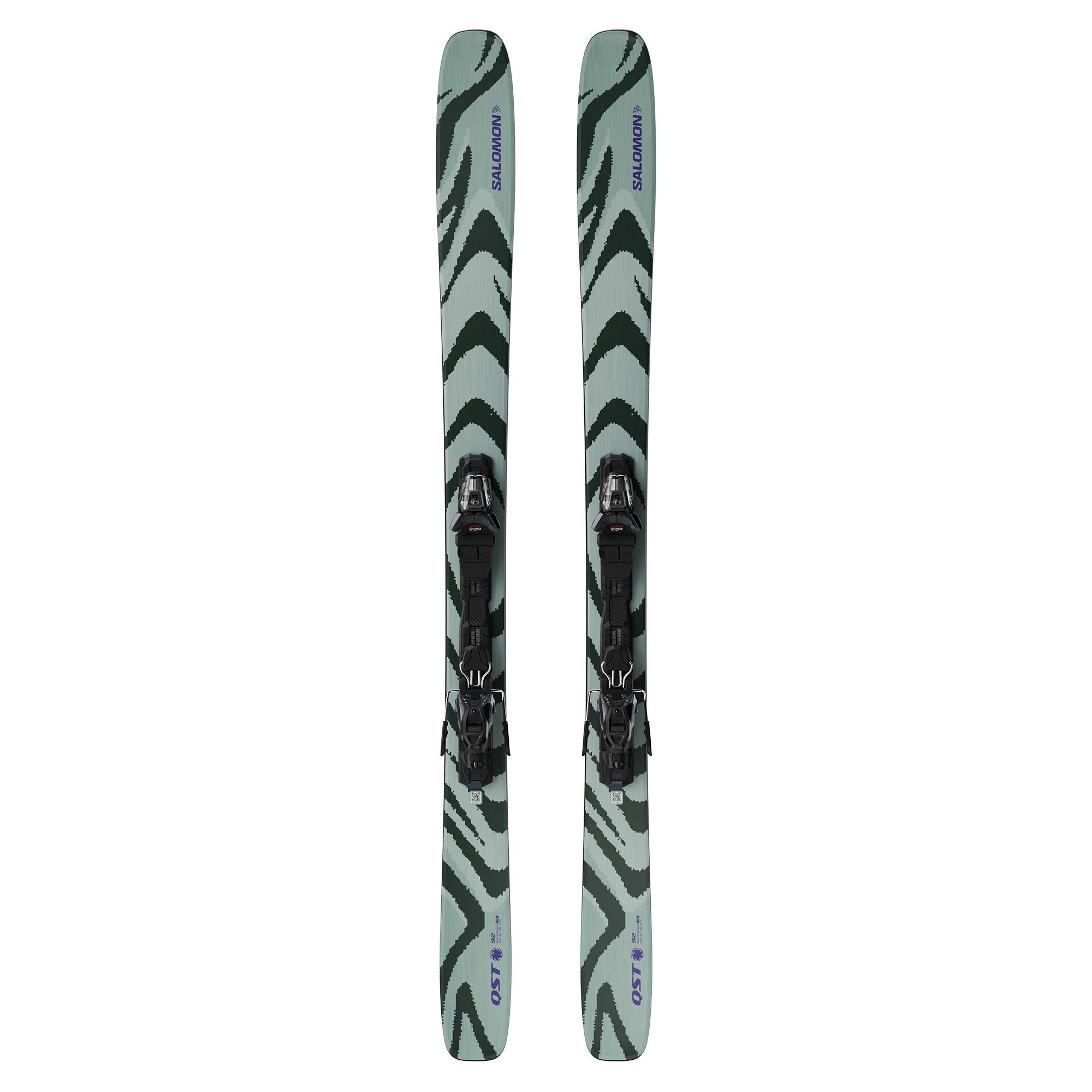 Salomon QST 92 Flex Skis & Bindings
