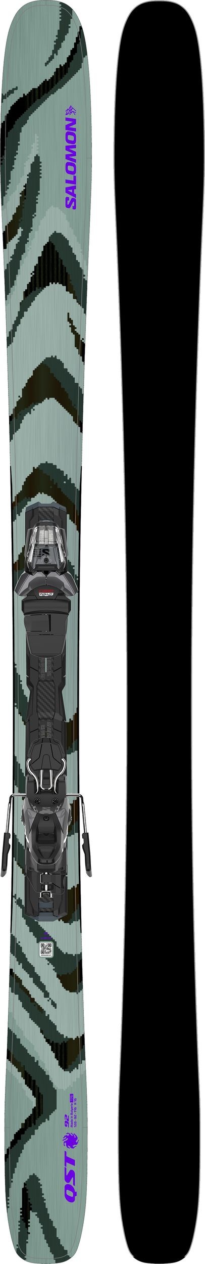Salomon QST 92 Flex Skis & Bindings