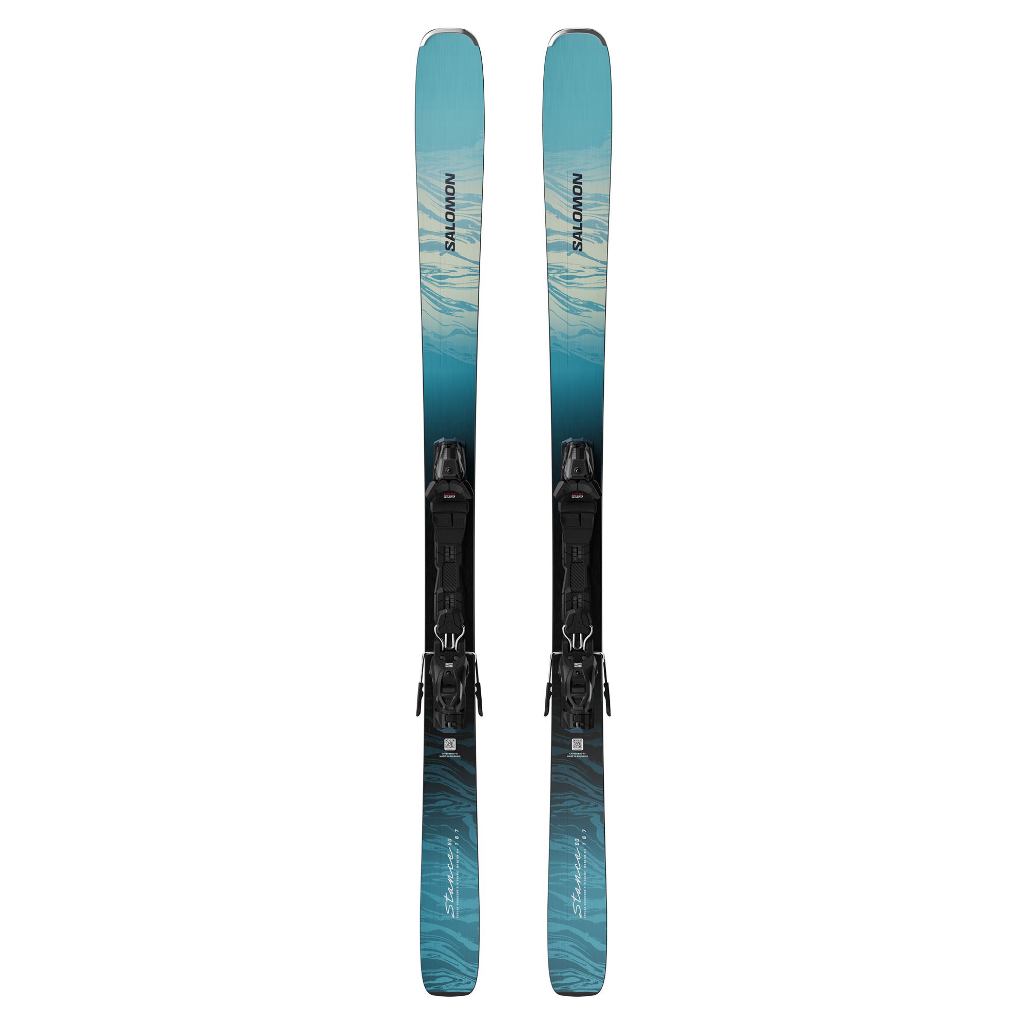 Salomon Stance Women's 80 Flex Skis & M10 GW Bindings