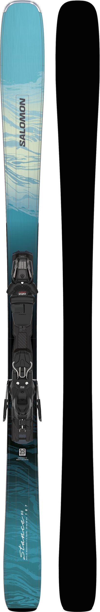 Salomon Stance Women's 80 Flex Skis & M10 GW Bindings
