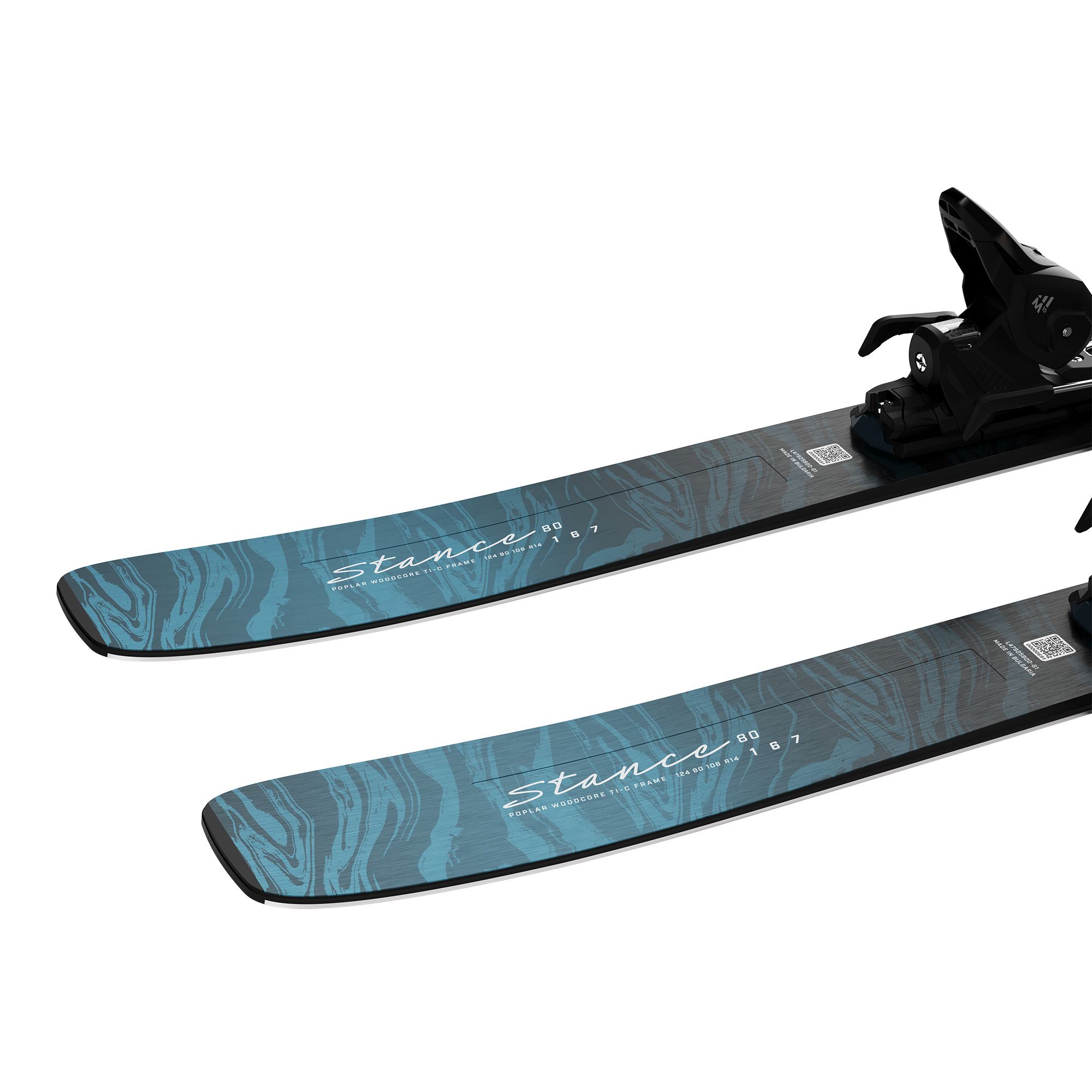 Salomon Stance Women's 80 Flex Skis & M10 GW Bindings