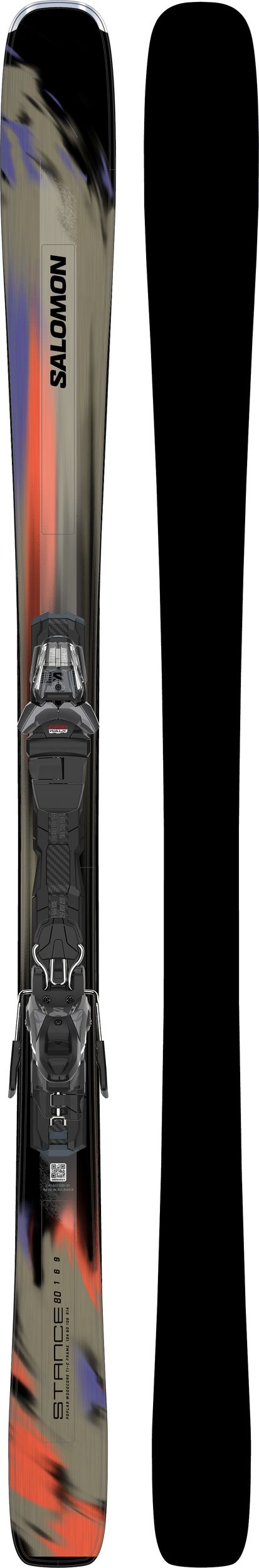Salomon Stance 80 Flex Skis & Bindings