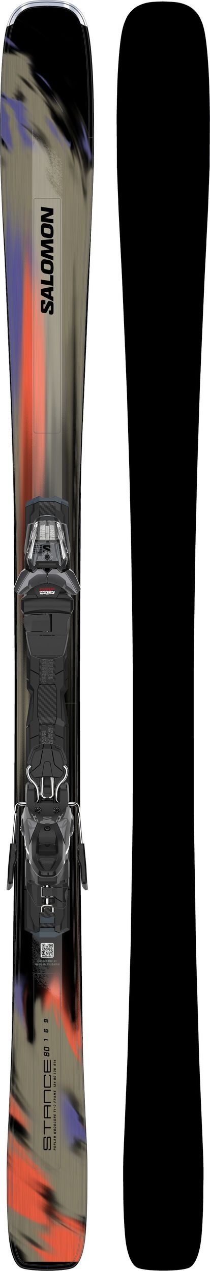 Salomon Stance 80 Flex Skis & Bindings