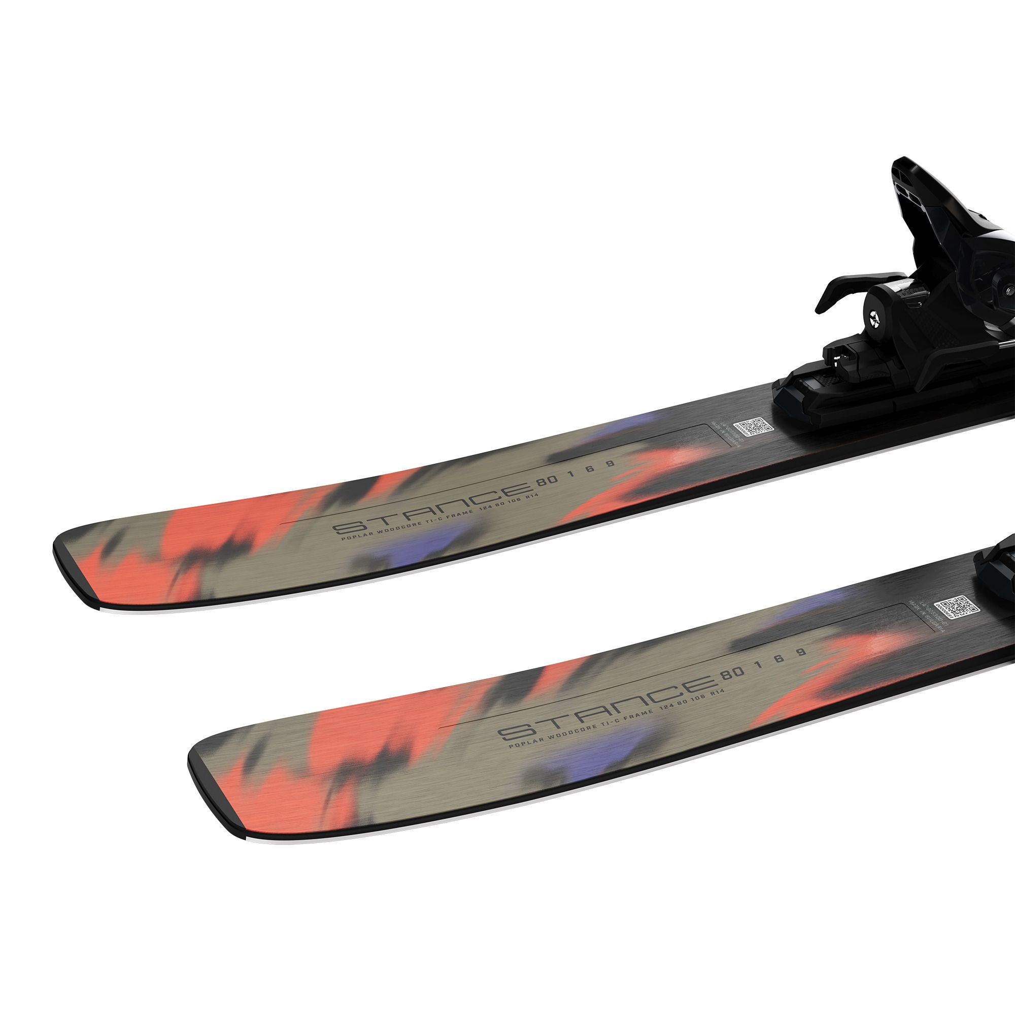 Salomon Stance 80 Flex Skis & Bindings