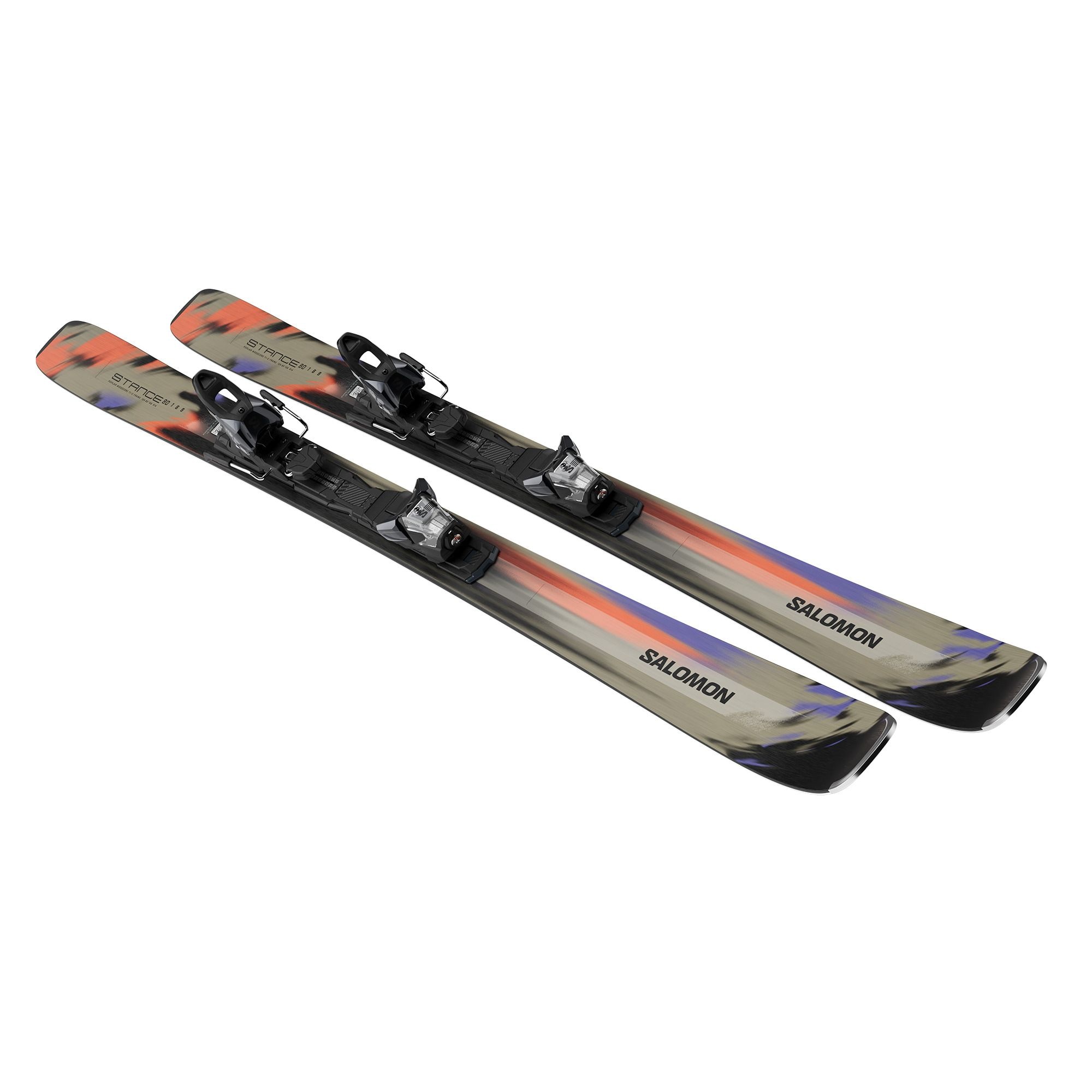 Salomon Stance 80 Flex Skis & Bindings