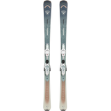 Rossignol Arcade 82 Women's Skis 2025 & Bindings for Intermediate and Advanced Skiers Overhead_Flat
