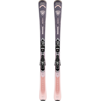 Rossignol Arcade 80 Women's Skis 2025 & Xpress Bindings Overhead_Flat