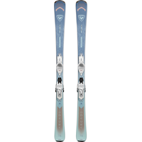 Rossignol Arcade 78 Women's Skis 2025 & Xpress Bindings Overhead_Flat