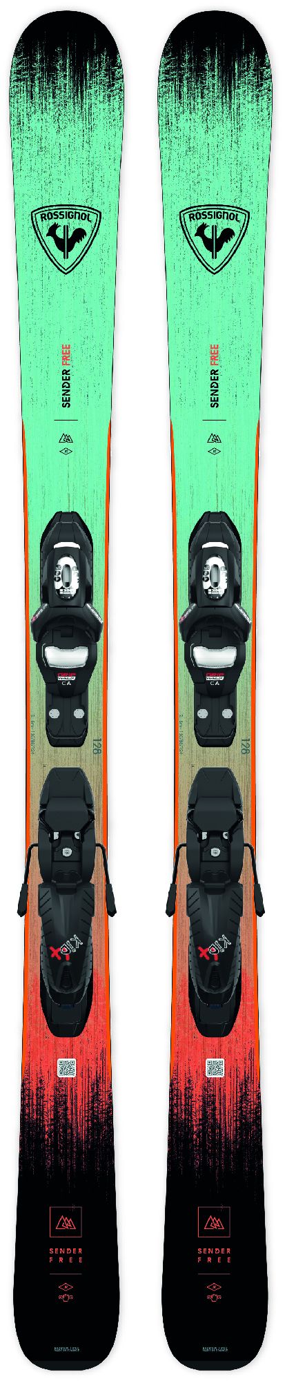 Rossignol Sender Junior Skis 2025 & Kids Ski Bindings