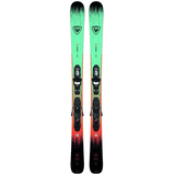 Rossignol Sender Junior Skis 2025 & Kids Ski Bindings Overhead_Flat