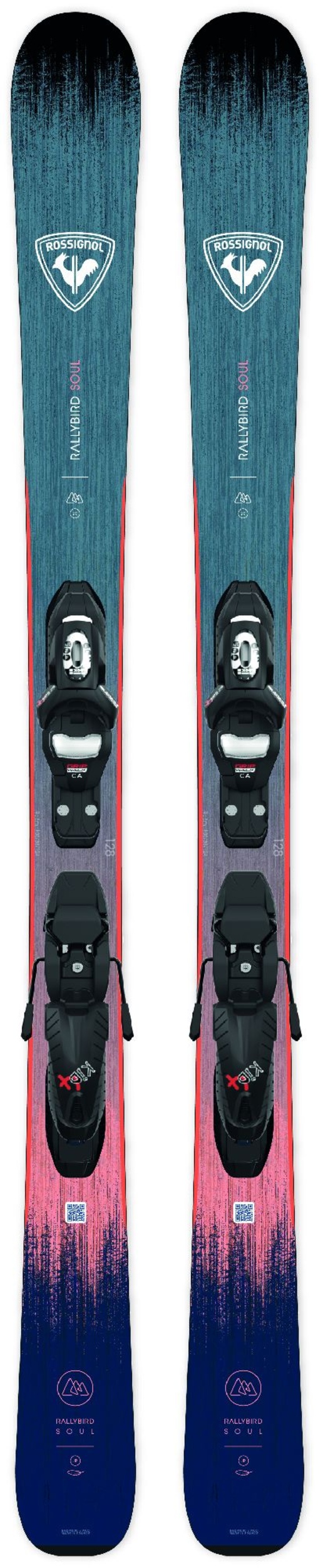 Rossignol Rallybird Junior Skis 2025 & Kid-x Bindings