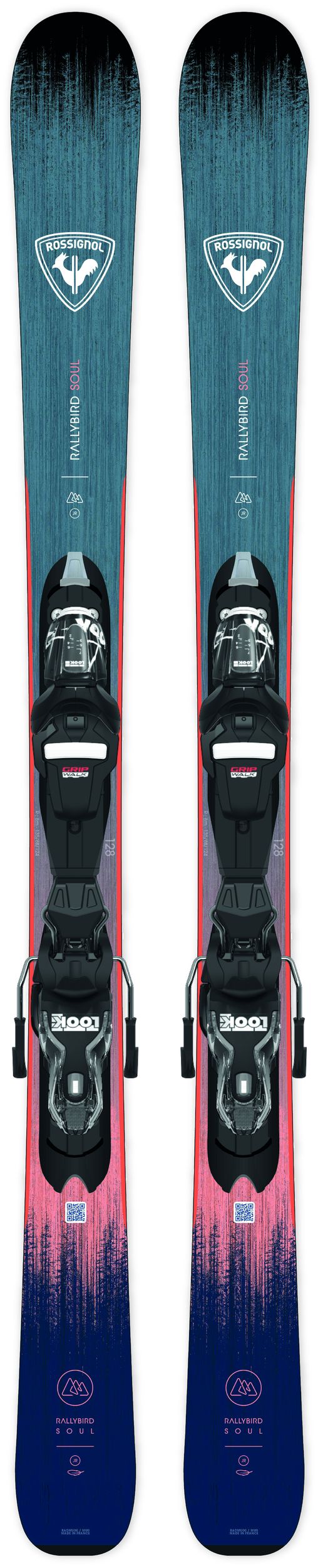 Rossignol Rallybird Junior Skis 2025 & Kid-x Bindings