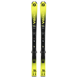 Volkl Racetiger Junior Skis & vMotion 7.0 Bindings Overhead_Flat