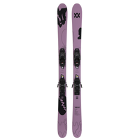Volkl Revolt Junior Skis  & Urban vMotion Bindings Overhead_Flat