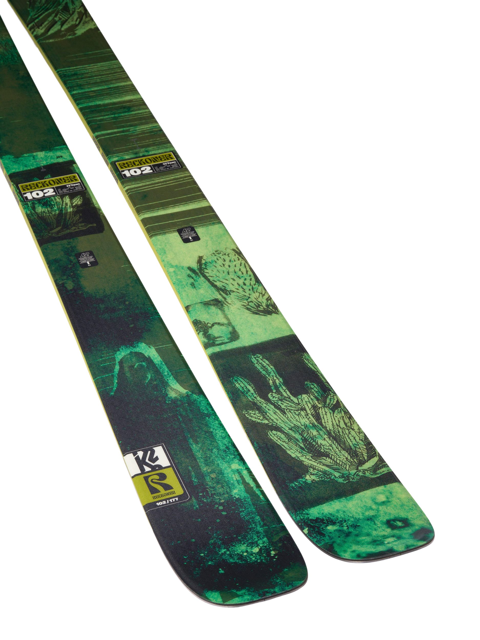 K2 Reckoner Men's 102 Flex Skis