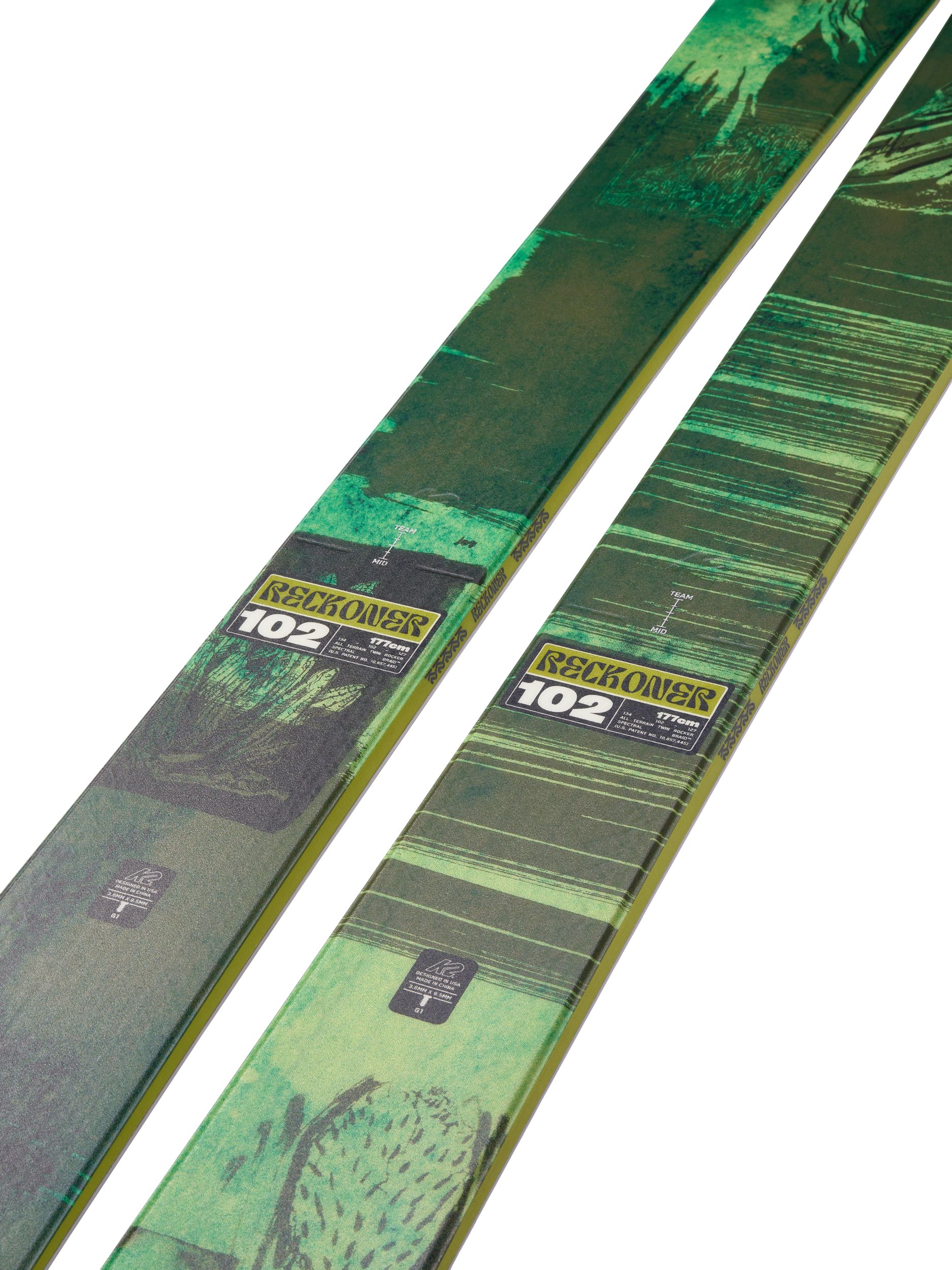 K2 Reckoner Men's 102 Flex Skis