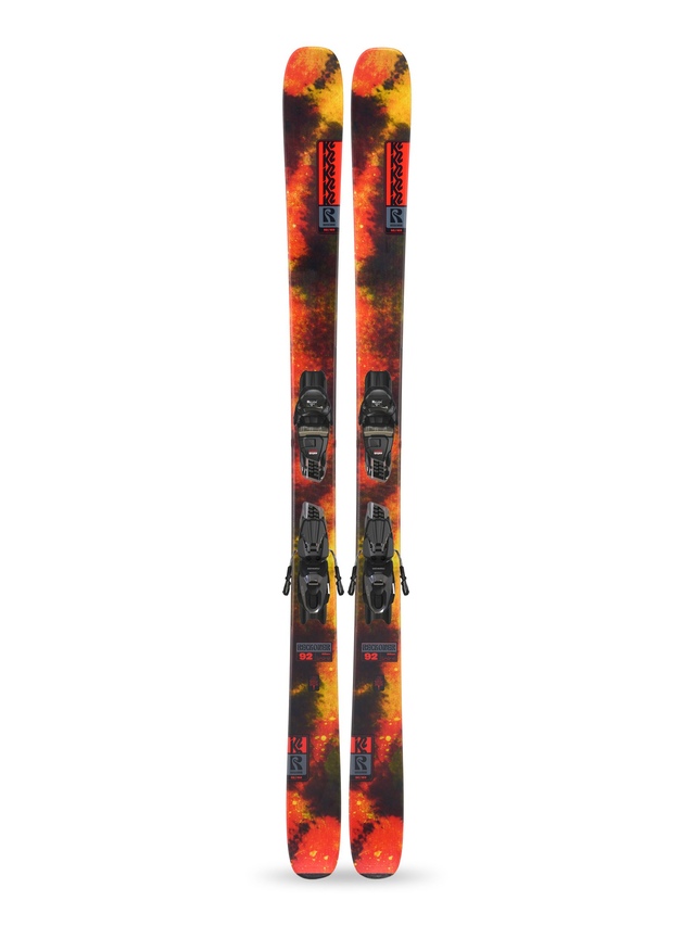 K2 Reckoner Men's 92 Flex Skis & Quikclik Free Bindings