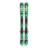 K2 Omen Junior Skis & FDT 7 Junior Skis Bindings Overhead_Flat
