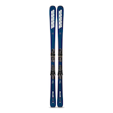 K2 Blur Men's 79 Flex Skis & Quikclik Free Bindings Overhead_Flat