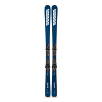 K2 Blur 76 Men's Skis  & Quikclik Free Bindings Overhead_Flat