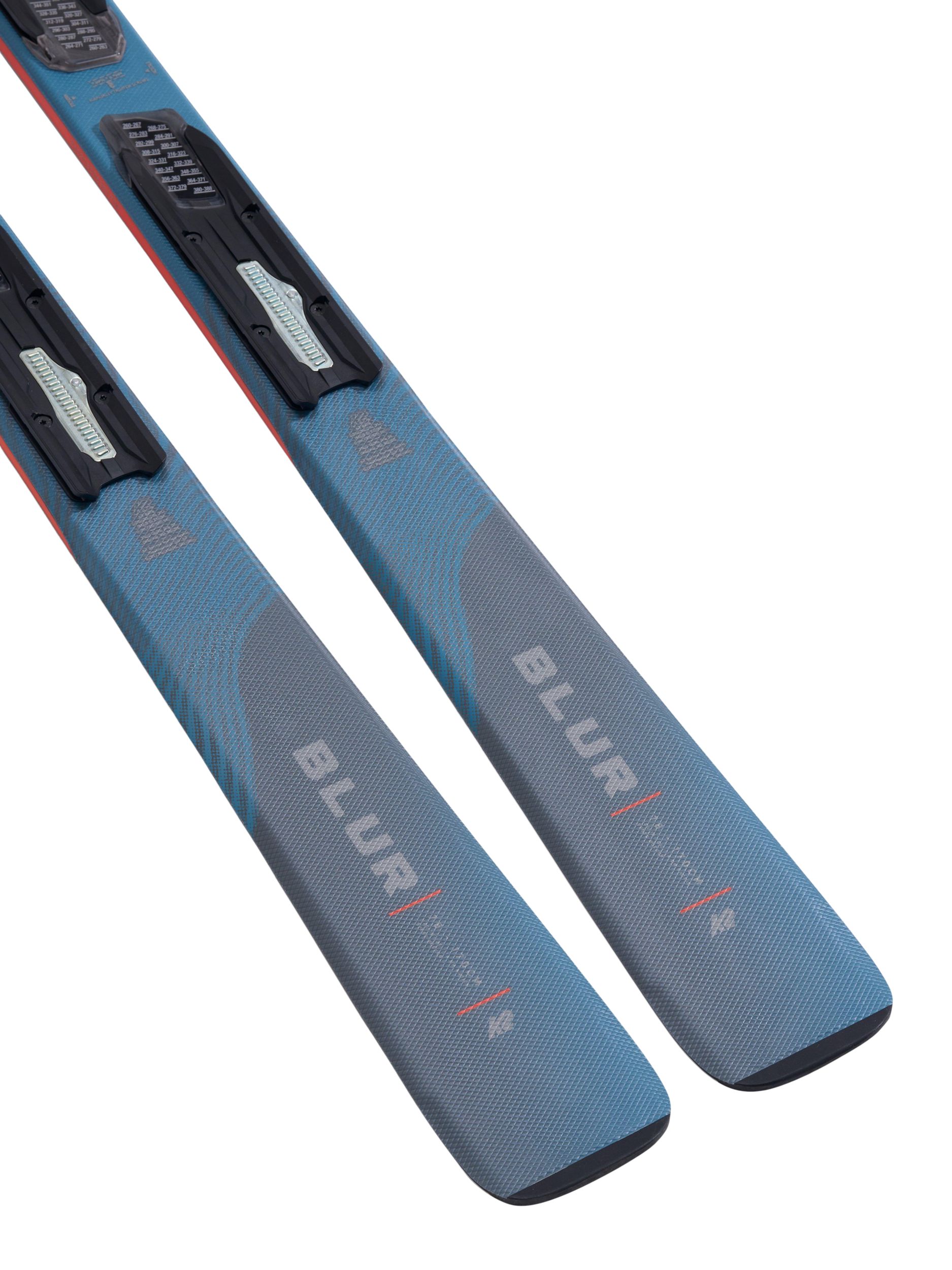 K2 Blur Men's 79 Flex Carving Skis & Quikclik Free Bindings