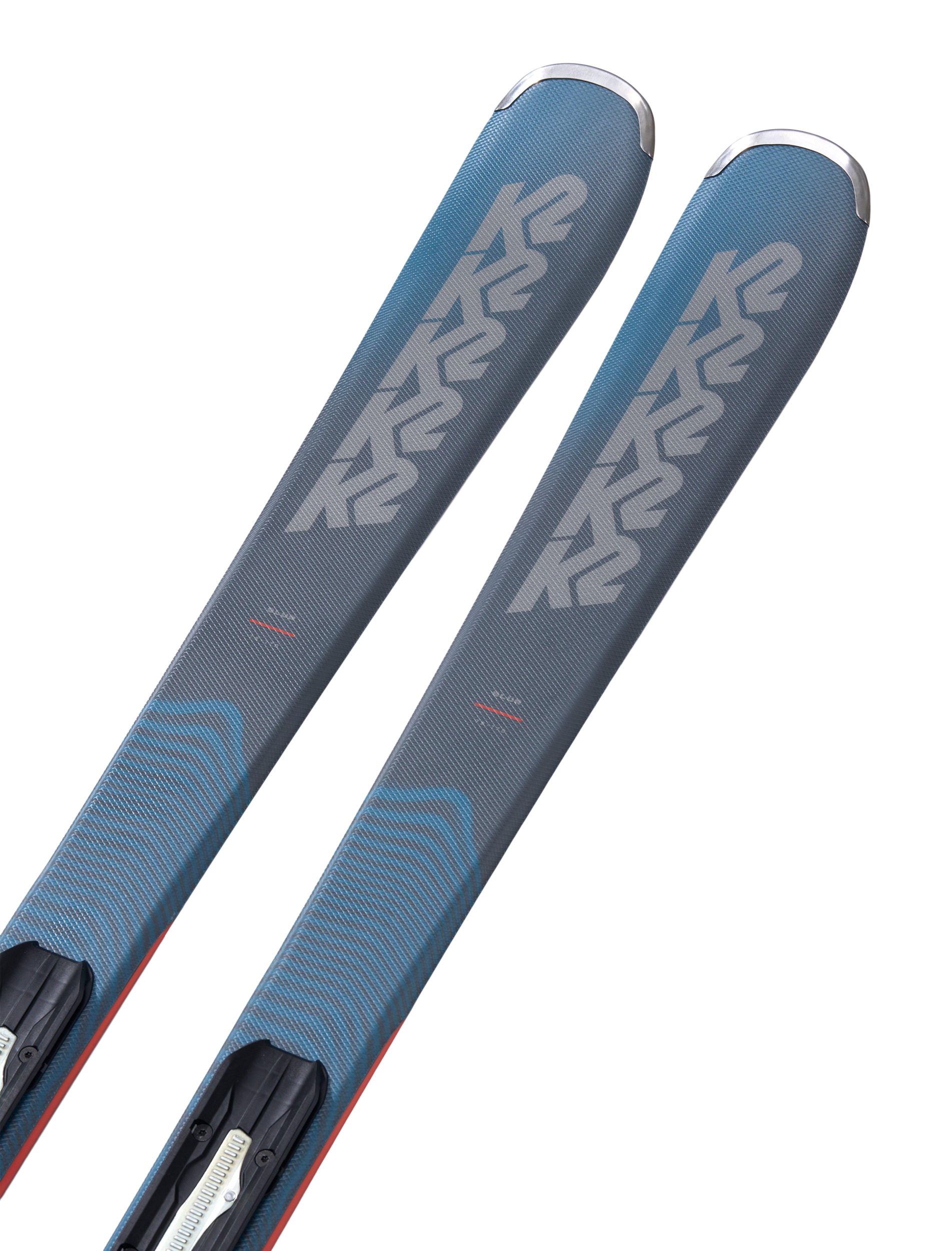 K2 Blur Men's 79 Flex Carving Skis & Quikclik Free Bindings