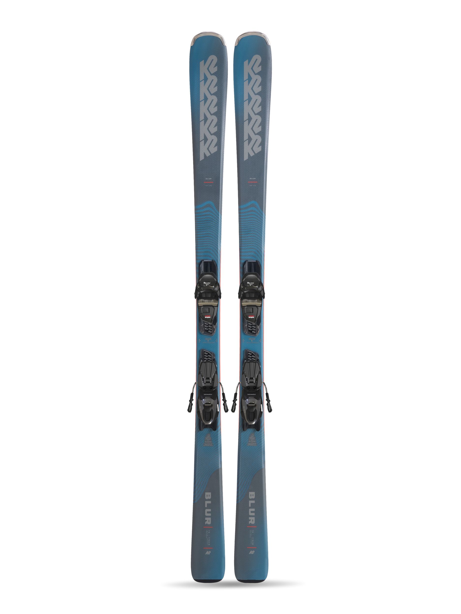 K2 Blur Men's 79 Flex Carving Skis & Quikclik Free Bindings
