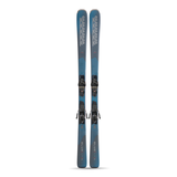 K2 Blur Men's 79 Flex Carving Skis & Quikclik Free Bindings Overhead_Flat