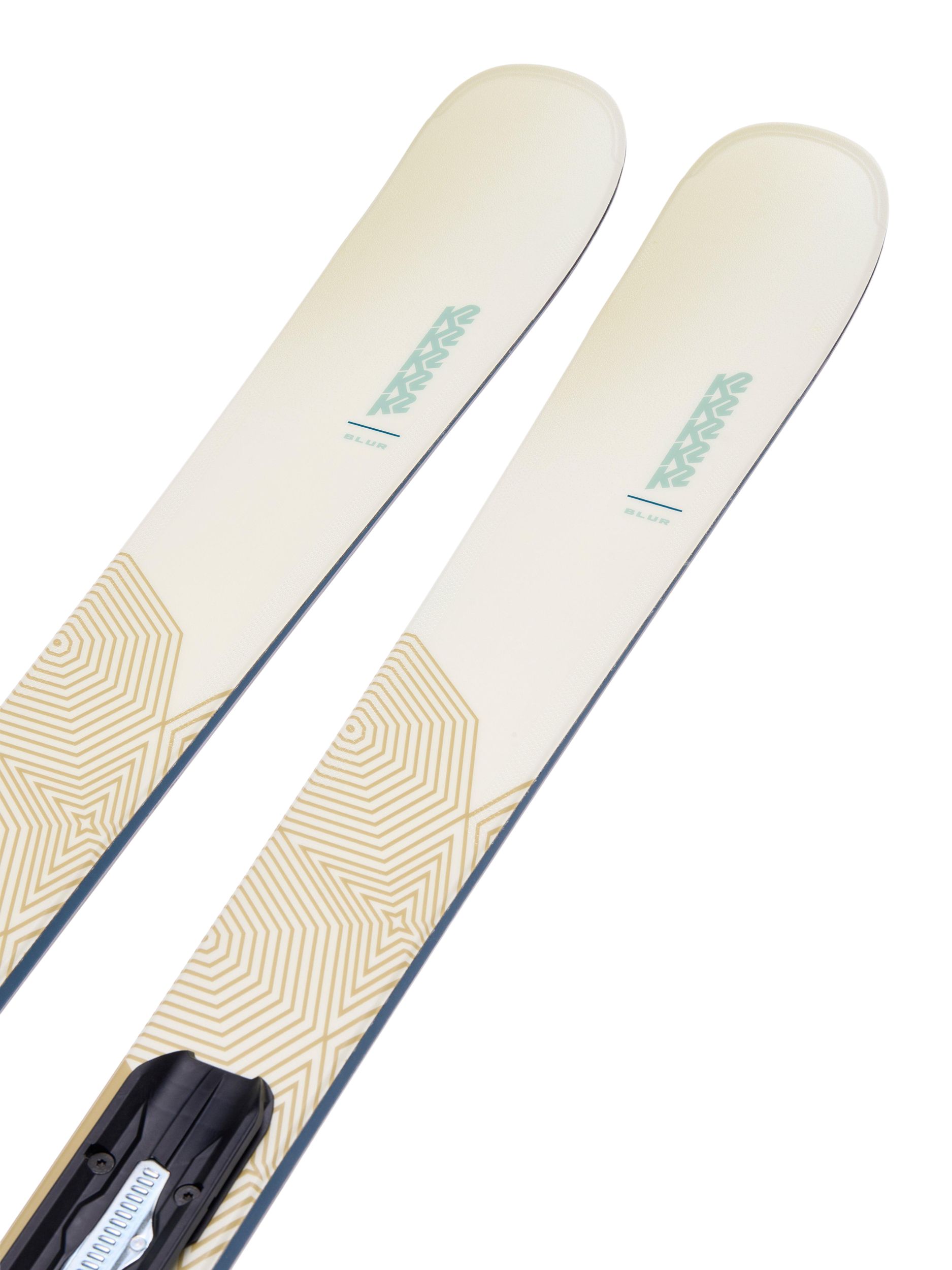 K2 Blur Women's 79 Flex All-Mountain Skis & Quikclik Free Bindings